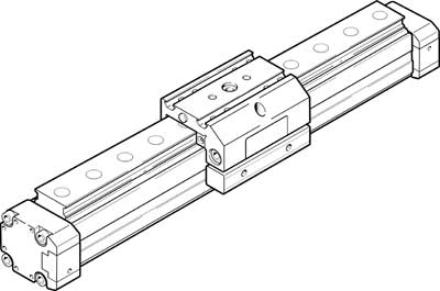 Festo DGPL-25-500-PPV-A-B-KF 526651