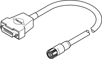 Festo NEBM-M12G12-RS-15-N-S1G& 571915